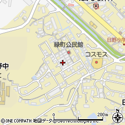 長崎県佐世保市日野町2107周辺の地図
