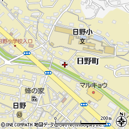 長崎県佐世保市日野町1154周辺の地図