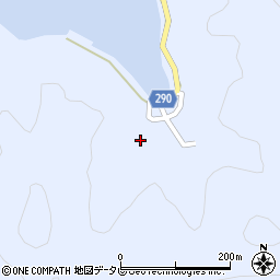 愛媛県宇和島市日振島325周辺の地図