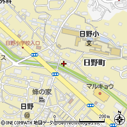 長崎県佐世保市日野町1160周辺の地図