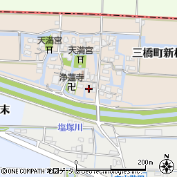 福岡県柳川市三橋町新村285周辺の地図