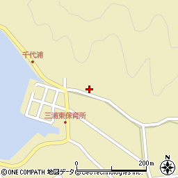 愛媛県宇和島市三浦東2825周辺の地図
