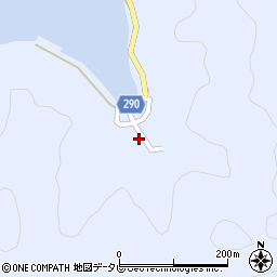 愛媛県宇和島市日振島312周辺の地図