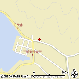 愛媛県宇和島市三浦東2826周辺の地図