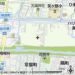 福岡県柳川市三橋町柳河16周辺の地図