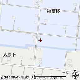 佐賀県杵島郡白石町福田605-1周辺の地図
