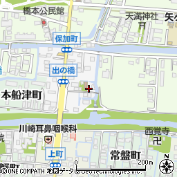 福岡県柳川市保加町17周辺の地図