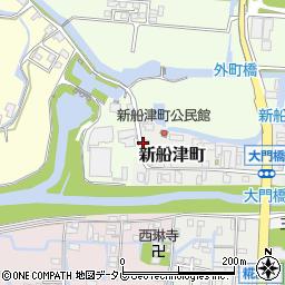 福岡県柳川市三橋町柳河32周辺の地図