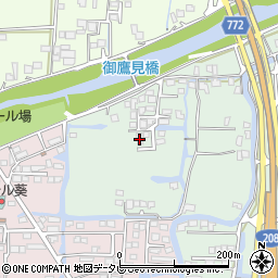 福岡県柳川市三橋町蒲船津259周辺の地図