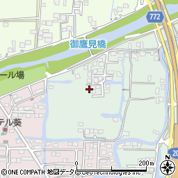 福岡県柳川市三橋町蒲船津258周辺の地図