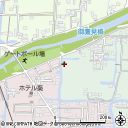 福岡県柳川市三橋町蒲船津594周辺の地図