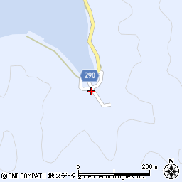 愛媛県宇和島市日振島311周辺の地図