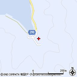 愛媛県宇和島市日振島417周辺の地図