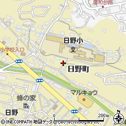 長崎県佐世保市日野町10周辺の地図