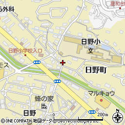 長崎県佐世保市日野町2周辺の地図