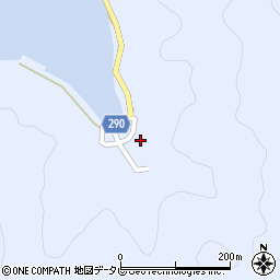 愛媛県宇和島市日振島416周辺の地図