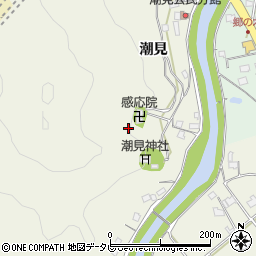 感應院周辺の地図