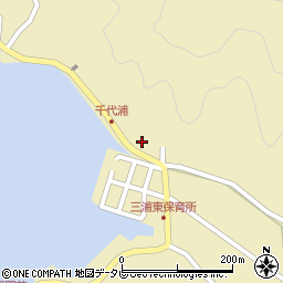 愛媛県宇和島市三浦東2549周辺の地図