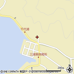 愛媛県宇和島市三浦東2524周辺の地図