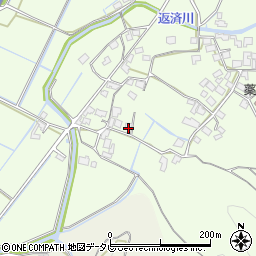 福岡県みやま市瀬高町小田1904周辺の地図