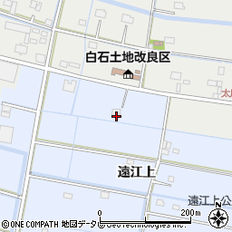 佐賀県杵島郡白石町遠江668-2周辺の地図