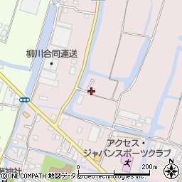 福岡県柳川市西浜武486-11周辺の地図