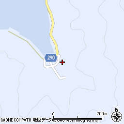 愛媛県宇和島市日振島414周辺の地図