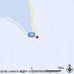 愛媛県宇和島市日振島412周辺の地図