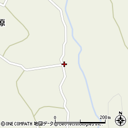 大分県玖珠郡九重町菅原88周辺の地図