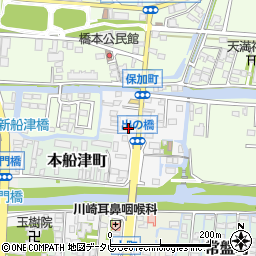松藤久光クリーニング店周辺の地図