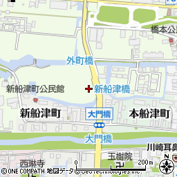 福岡県柳川市三橋町柳河977-11周辺の地図