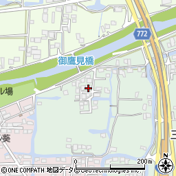 福岡県柳川市三橋町蒲船津613周辺の地図