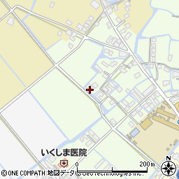 福岡県柳川市田脇714周辺の地図