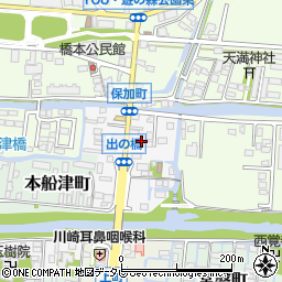 福岡県柳川市保加町31周辺の地図