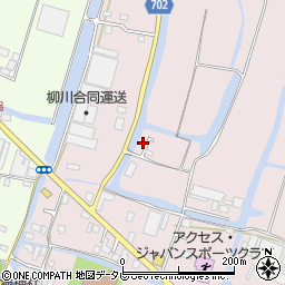 福岡県柳川市西浜武486周辺の地図