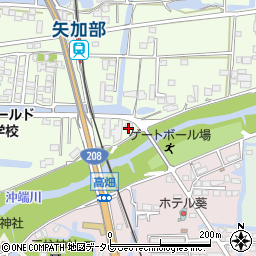 福岡県柳川市三橋町柳河70周辺の地図