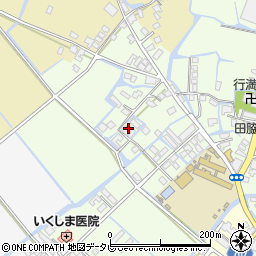 福岡県柳川市田脇712周辺の地図