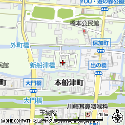 福岡県柳川市三橋町柳河986-18周辺の地図