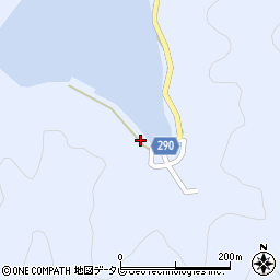 愛媛県宇和島市日振島196-6周辺の地図