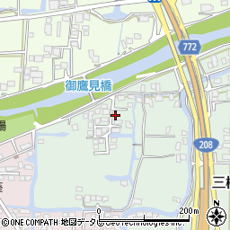 福岡県柳川市三橋町蒲船津327周辺の地図