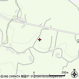 一の蔵せせらぎキャンプ場周辺の地図