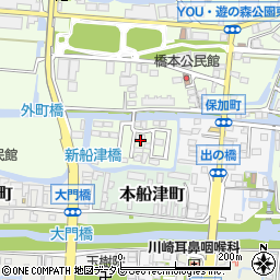 福岡県柳川市三橋町柳河986-12周辺の地図