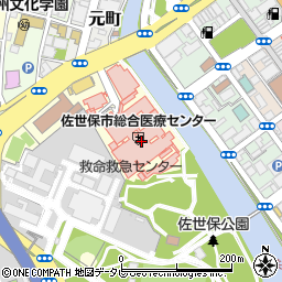 十八親和銀行佐世保市総合医療センター ＡＴＭ周辺の地図