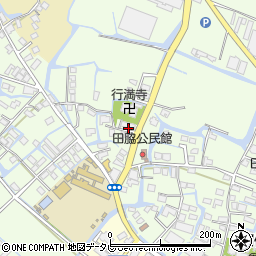 福岡県柳川市田脇612周辺の地図