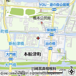 福岡県柳川市三橋町柳河988-14周辺の地図