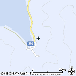 愛媛県宇和島市日振島525周辺の地図