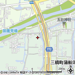 福岡県柳川市三橋町蒲船津674周辺の地図