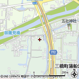 福岡県柳川市三橋町蒲船津635-5周辺の地図