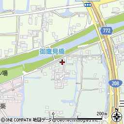 福岡県柳川市三橋町蒲船津324周辺の地図