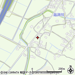 福岡県みやま市瀬高町小田1731周辺の地図